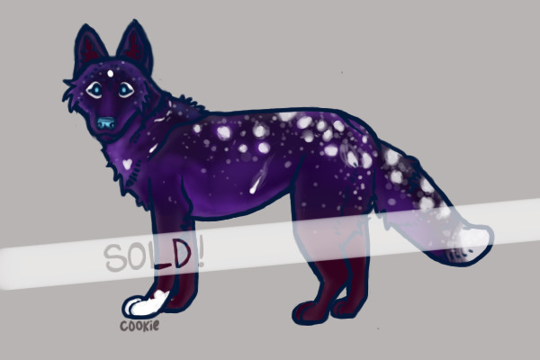 Purple Sky Wolf| For sale