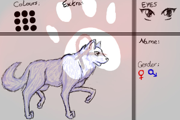 Wolf adoptables :3 COMING SOON