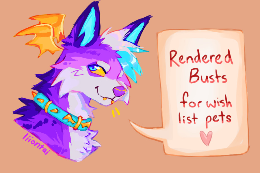 liion's rendered bust shop [ interest check / open? ]