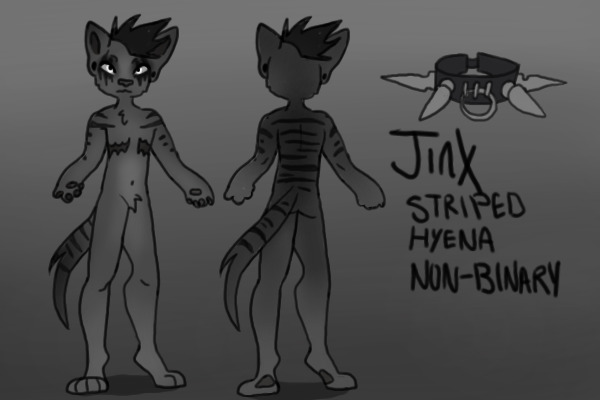 Jinx The Striped Hyena