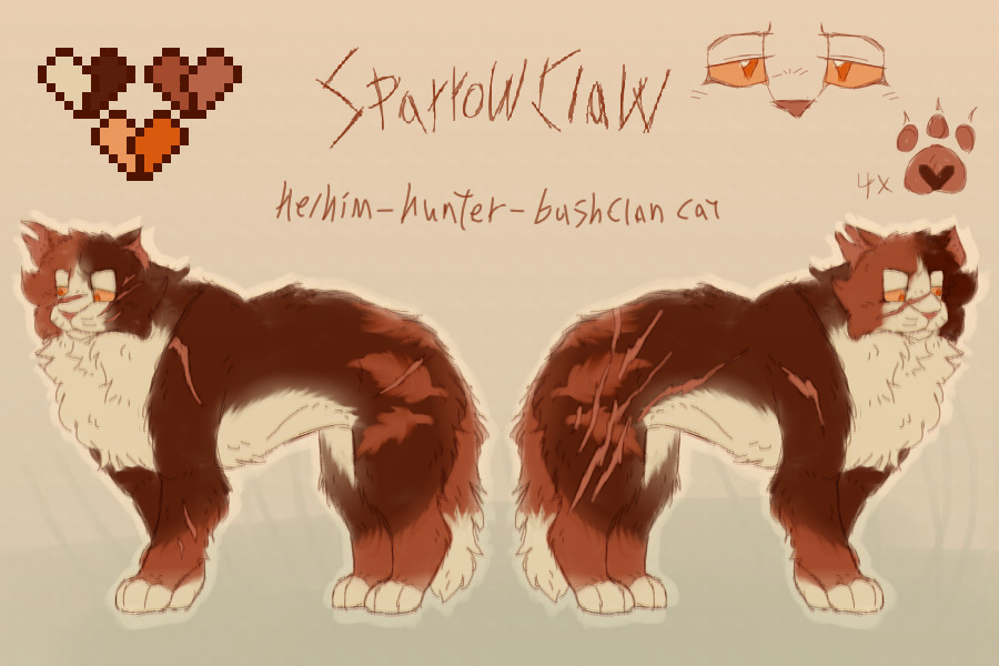 sparrowclaw's reference