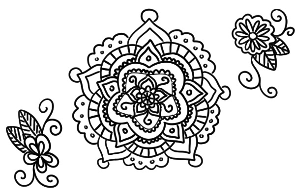 Mandala Coloring Sheet ❀