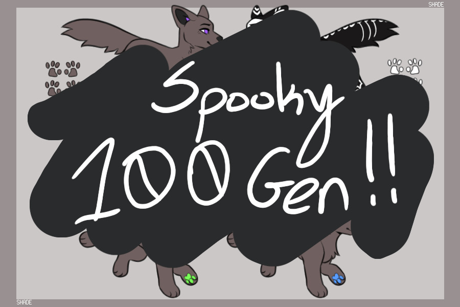 Spooky 100 Gen Challenge