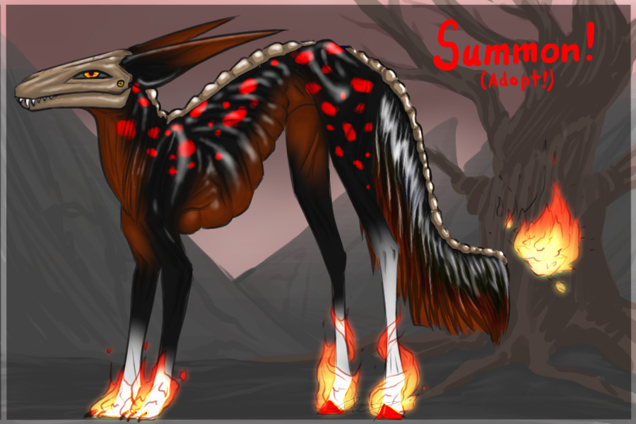 Flametail Hellund #62