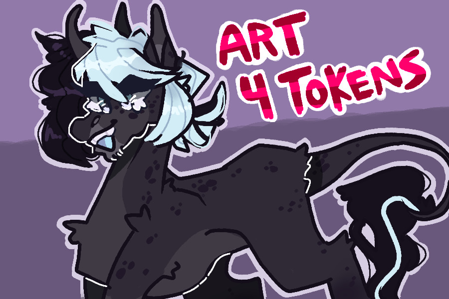 ✦ ━━ WITCHING'S ART FOR TOKENS SHOP || CLOSED