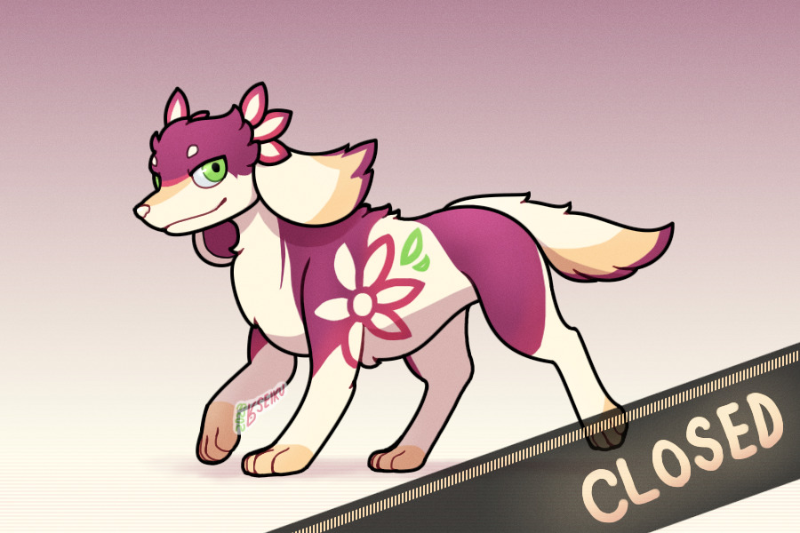 Spring canine design auction (c$/Tokens) | Closed