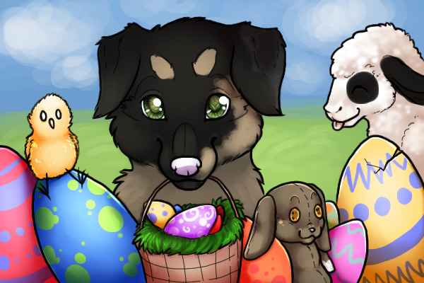 Denali & Friends : Happy Easter