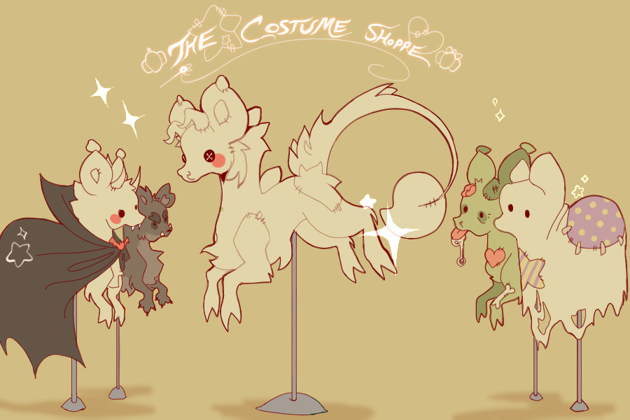 The Costume Shoppe Ѽ { Read first post }