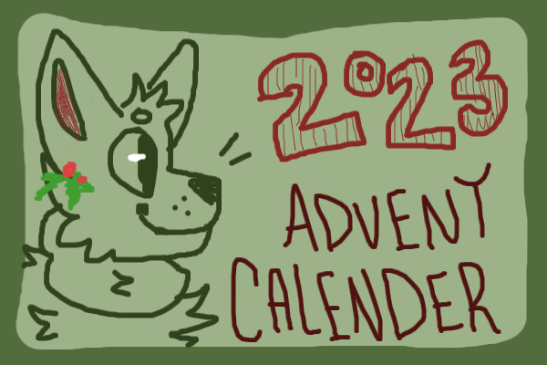 2023 Adopt Advent Calendar!