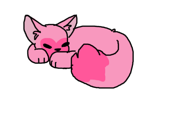 Pink cat :)