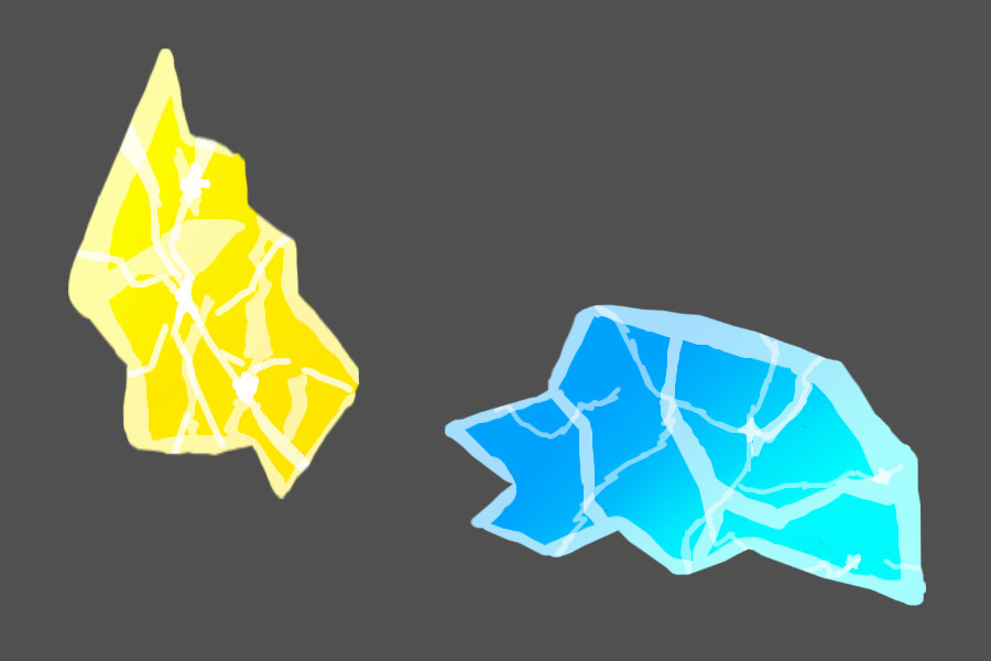 My Attempt at Drawing Crystals