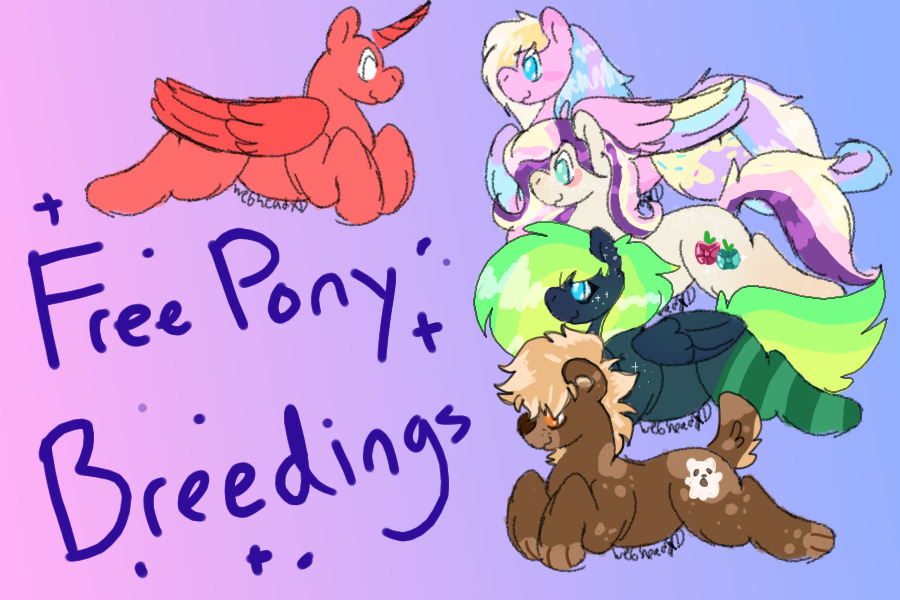 Pony OC Breeding - OPEN!