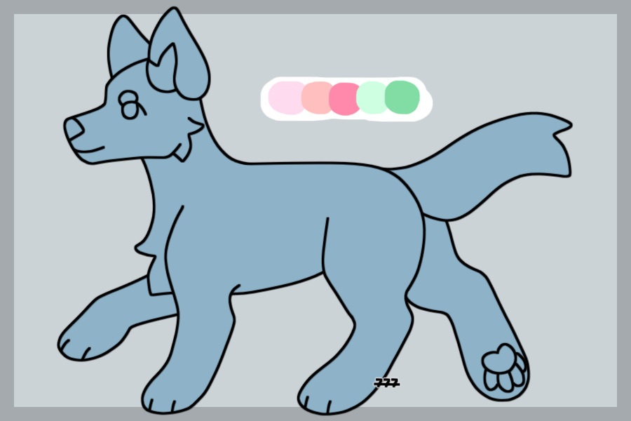 color palette for wolf