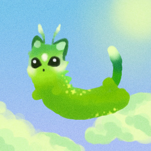 caterpillar also cute