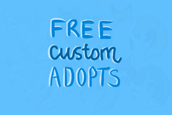 ⋆☆ Free custom fox adopts! | 0/6 open