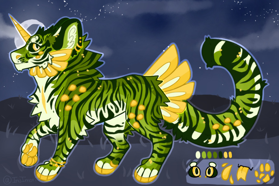 The most beautiful green tiger you have ever seen.
