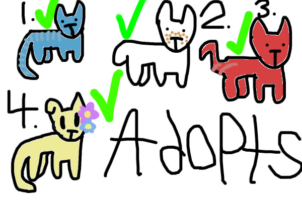 Cheap adopts!!! Only 1 C$ each!!!!