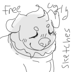 free ugly sketches