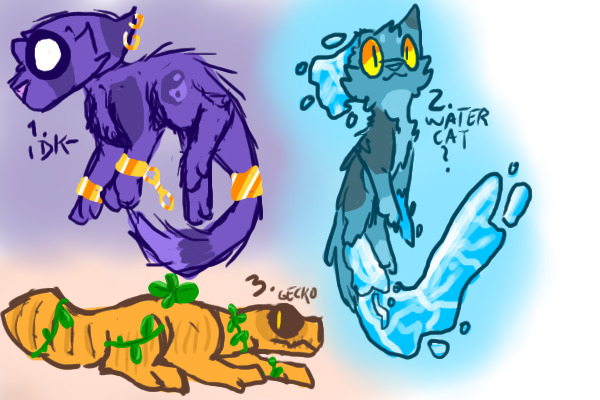 silly sketch adoptables