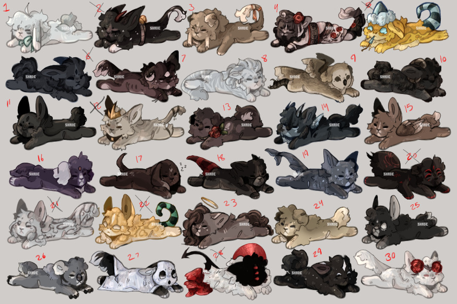 Misc Adopts | 27/30