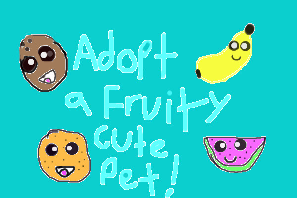 Adopt A Cute Fruit Pet
