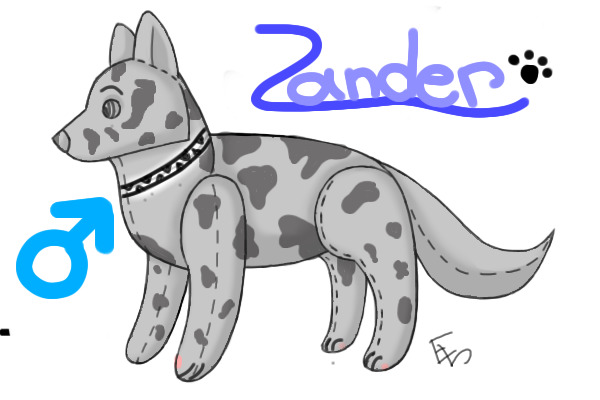 Zander~For bluegreatdane12