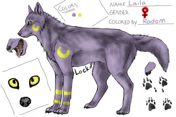Laila the Aura Wolf