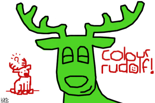 Colour Rudolf :) !