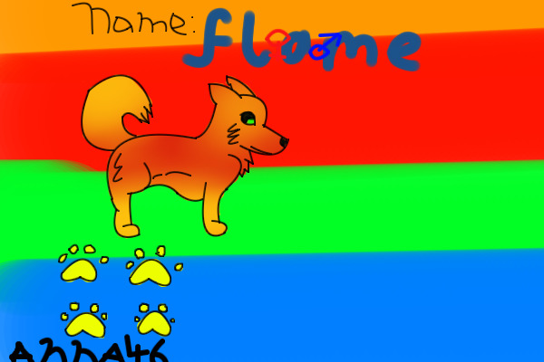 Flame (coloured)