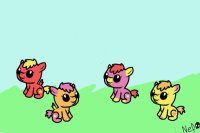Pony Love Adopts ;; Big Mac X Fluttershy [Foals]
