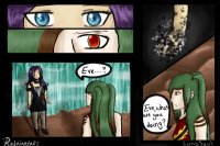 Redninetails and LunaSoul comic collab