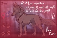 Make me a Soul Eater Wolf!*Specific description inside*
