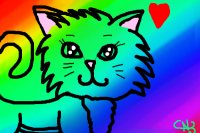 Rainbow Cat <3