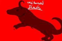 Uni-Horned Dino's Adopts
