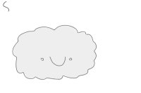 Puffy cloud editable c: