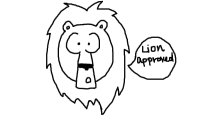 Lion Approved.