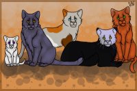 Cat Family!  Meow! =^.^=