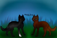 Crowstripe and Spottedflame