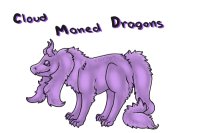 new cloud maned dragon art?