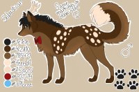 Sebastian, the wolf/deer-hybrid
