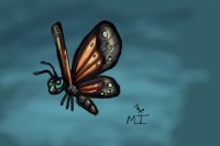 Lame Bad Butterfly drawing