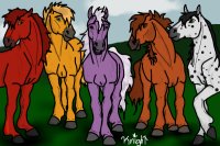 Unicorns of Balinor (As horses)