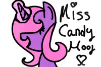 Miss Candy-Hoof (Practing on Tablet)