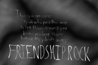 Friendship Rock