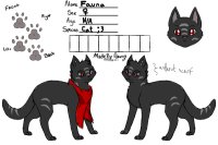 Reference Sheet for my fursona