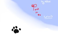 Paws in the Snow - Maybe a new comic -