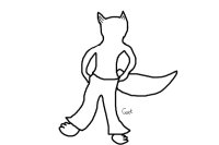 Anthro Lineart! =D