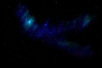Small Blue Nebula