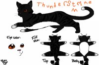 Thunderstrike, Son of Cinderheart and Lionblaze (Spoilers)
