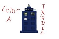 Color In The TARDIS!
